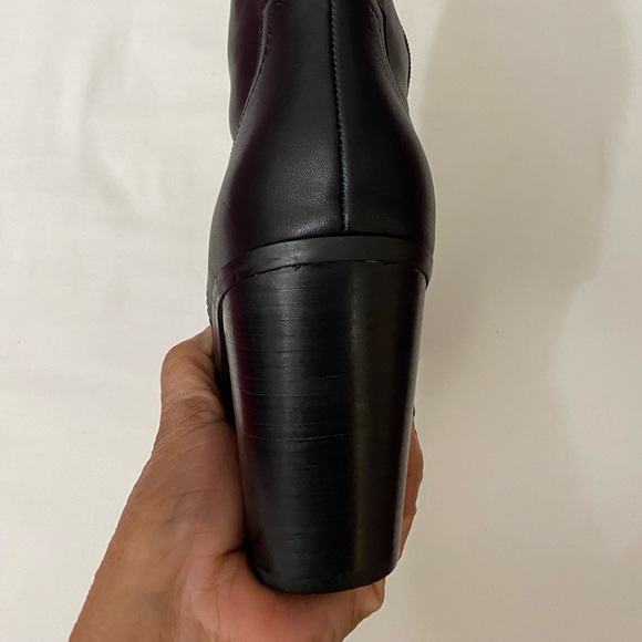 NWT Steve Madden block heel pointed toe western bootie size 10 - Picture 10 of 12